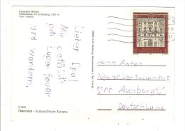 AUTRICHE - AUSTRIA - OSTERREICH - CARTE POSTALE - TIMBRE ET CACHET - Machines à Affranchir (EMA)