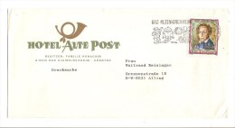 AUTRICHE - AUSTRIA - OSTERREICH - ENVELOPPE PUBLICITAIRE - Franking Machines (EMA)