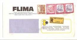 AUTRICHE - AUSTRIA - OSTERREICH - ENVELOPPE PUBLICITAIRE RECOMMANDEE - Maschinenstempel (EMA)