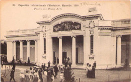 MARSEILLE - Exposition Internationale D´Électricité 1908 - Palais Des Beaux-Arts - Exposition D'Electricité Et Autres