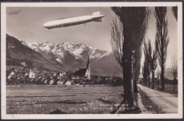 Delcampe - Zeppelin über Schaan - Liechtenstein