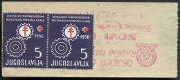 YUGOSLAVIA - JUGOSLAVIA - RED CROSS . ANTI TUBERCOLOSIS STAMP Used On Ticket Fair - 1959 - RARE - Portomarken