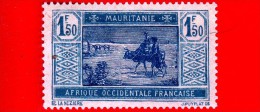 MAURITANIA - Africa Occidentale Francese - AOF - 1930 - Cammello - Crossing Desert - 1.50 - Unused Stamps