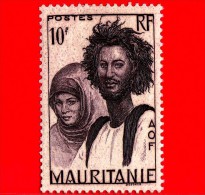 MAURITANIA - Africa Occidentale Francese - AOF - 1938 - Coppia Di Mauri - Moorish Couple - 10 - Nuovi