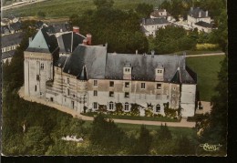 CPSM 76 VALMONT Vue Aérienne Château Fort - Valmont