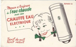 Chauffe Eau électrique/Maman A Toujours De L'eau Chaude /Vers 1950   BUV161 - Elektriciteit En Gas