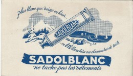 Sadol Blanc / Produit à Blanchir  Les Chaussures En Toile  /Vers 1950   BUV164 - Andere & Zonder Classificatie