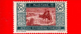 MAURITANIA - Africa Occidentale Francese - AOF - 1926 Cammello - Crossing Desert - 85 - Unused Stamps