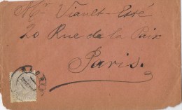 10604. Carta MADRID 1887 A Paris (Francia). Alfonso XII - Cartas & Documentos