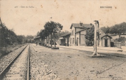 ( CPA 22 )  CALLAC  /  Gare De Callac  - - Callac