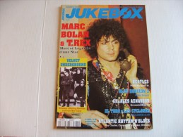 Revue JUKEBOX N° 98 T. Rex Marc Bolan Poster Johnny Hallyday - Musique