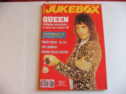 Revue JUKEBOX N° 78 Queen Mercury Poster Sylvie Vartan - Musique