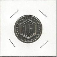G2 France 1 Franc 1988. Charles De Gaulle UNC - Gedenkmünzen