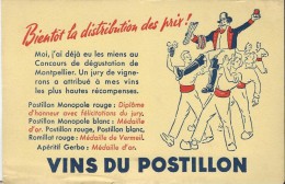 Vins Du Postillon/ Bientôt La Distribution Des Prix / MONTPELLIER/ /Vers 1950   BUV177 - Alimentare