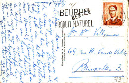 GRIFFE  ZK (Thy Le Chateau)  " CHARLEROI 1963" + Griffe "BERZEE" - Linear Postmarks