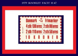 DENMARK 1979 BOOKLET FACIT H 47 - Carnets