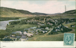 CANADA KAMLOOPS / Vue D'Ensemble / CARTE COULEUR - Kamloops