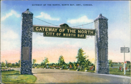 CANADA NORTH BAY / Gateway Of The North Bay / CARTE COULEUR - North Bay