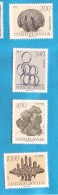1978  1750-53  ARTE  JUGOSLAVIJA JUGOSLAWIEN  SKULPTUREN   MNH - Unused Stamps