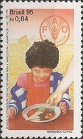 BRAZIL - FAO, 50th ANNIVERSARY 1995 - MNH - Against Starve