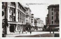 Casablanca - Rue De Marseille - Carte LL N°280 - Casablanca