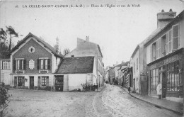 ¤¤  -  16  -  LA CELLE-SAINT-CLOUD    -  Place De L'Eglise Et Rue De Vindé  -  Epicerie " Beaugelet "  -  ¤¤ - La Celle Saint Cloud