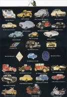 NC - Pin's 1 - Véhicule Militaire - ONU - Char - Voiture Citroën DS - Traction - Peugeot - Renault - Moto - R8 Gordini - - Veicoli