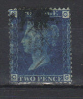 Grande-Bretagne   N° 27 Planche 14  (1858) - Used Stamps