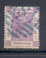 HONG KONG, Postmark Barred Numeral S1 (Shanghai) On 30c Wmk CC VFU, SGz780, Cat £9 - Gebruikt