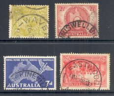 NEW SOUTH WALES, Postmarks WAVERLEY, MUSWELL BRIDGE, ERSKINEVILLE, EASTWOOD - Used Stamps