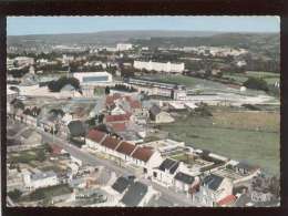 50 Octeville Vue Générale Aérienne édit. Combier N) Ac 476 19 A Stade De Foot Terrain De Sport - Octeville