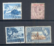 TRINIDAD, Postmarks CUREPE, LA BREA, SAN FERNANDO, POINT FORTIN - Trinidad & Tobago (...-1961)