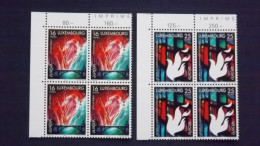 Luxemburg 1451/2 Yt 1401/2 Eckrandviererblock ''A', **/mnh, EUROPA/CEPT 1998: Nationale Feste Und Feiertage - Nuevos