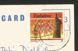 ZIMBABWE Simbabwe Victoria Falls From The Air Victoria 1989 - Zimbabwe