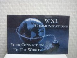 Prepaidcard WXL Communications 300 BEF With Karton Used Rare - Cartes GSM, Recharges & Prépayées