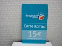 Prepaidcard Nomad 15 Euro Used - Voorafbetaalde Kaarten: Gsm