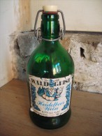 Vintage - Bouteille De Vin Der Gute WALD GEIST Heidelbeer Wein - Wijn