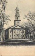 Pays Divers -etats Unis- Usa -ref C339- New Haven - Conn -united Church On The Old Green - Postcard In Good Condition  - - New Haven