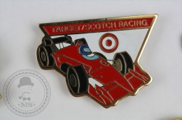 Target/ Scotch Racing F1 Car - Pin Badge #PLS - F1