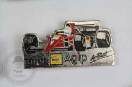 Alain Prost Ferrari AGIP F1 - Pin Badge #PLS - F1