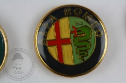 Alfa Romeo Car Logo - Pin Badge #PLS - Alfa Romeo