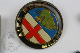 Alfa Romeo Milano Car Logo - Pin Badge #PLS - Alfa Romeo