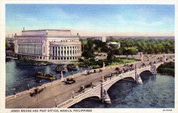 Jones Bridge And Post Office - Manila - Filipinas