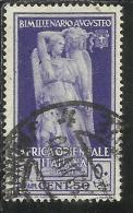 AFRICA ORIENTALE ITALIANA AOI 1938 AUGUSTO CENT. 50 USED USATO - Africa Oriental Italiana