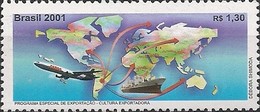 BRAZIL - SPECIAL EXPORTS PROGRAM 2001 - MNH - Ungebraucht