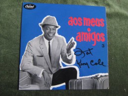 Nat King Cole-Aos Meus Amigos- Single 45 Rpm - Música Del Mundo