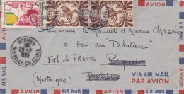 NOUVELLE CALEDONIE  LETTRE 1953 - Brieven En Documenten