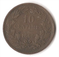 LUXEMBOURG 10  CENTIMES  1865 - Luxemburgo