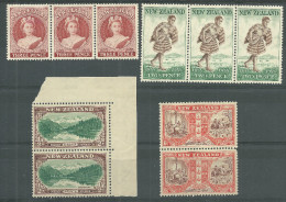 Divers Nouvelle-Zélande Bande Des Timbres Neufs Sans Charniére - Unused Stamps