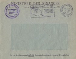 FRANCE :1965: Pli Voyagé, Envoyé De La ## Perception De Condé-sur-Noireau (Calvados) -  C.C.Postaux ROUEN 8000-62 ## - Frankobriefe